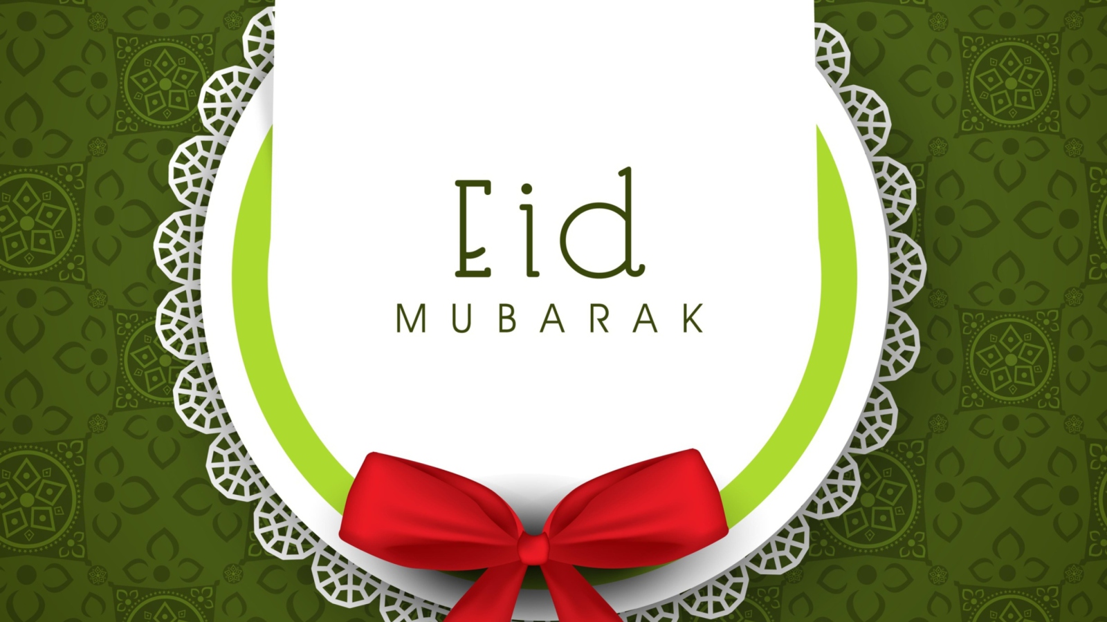 Fondo de pantalla Eid Mubarak 1600x900