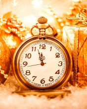 New Year Countdown Timer, Watch wallpaper 176x220