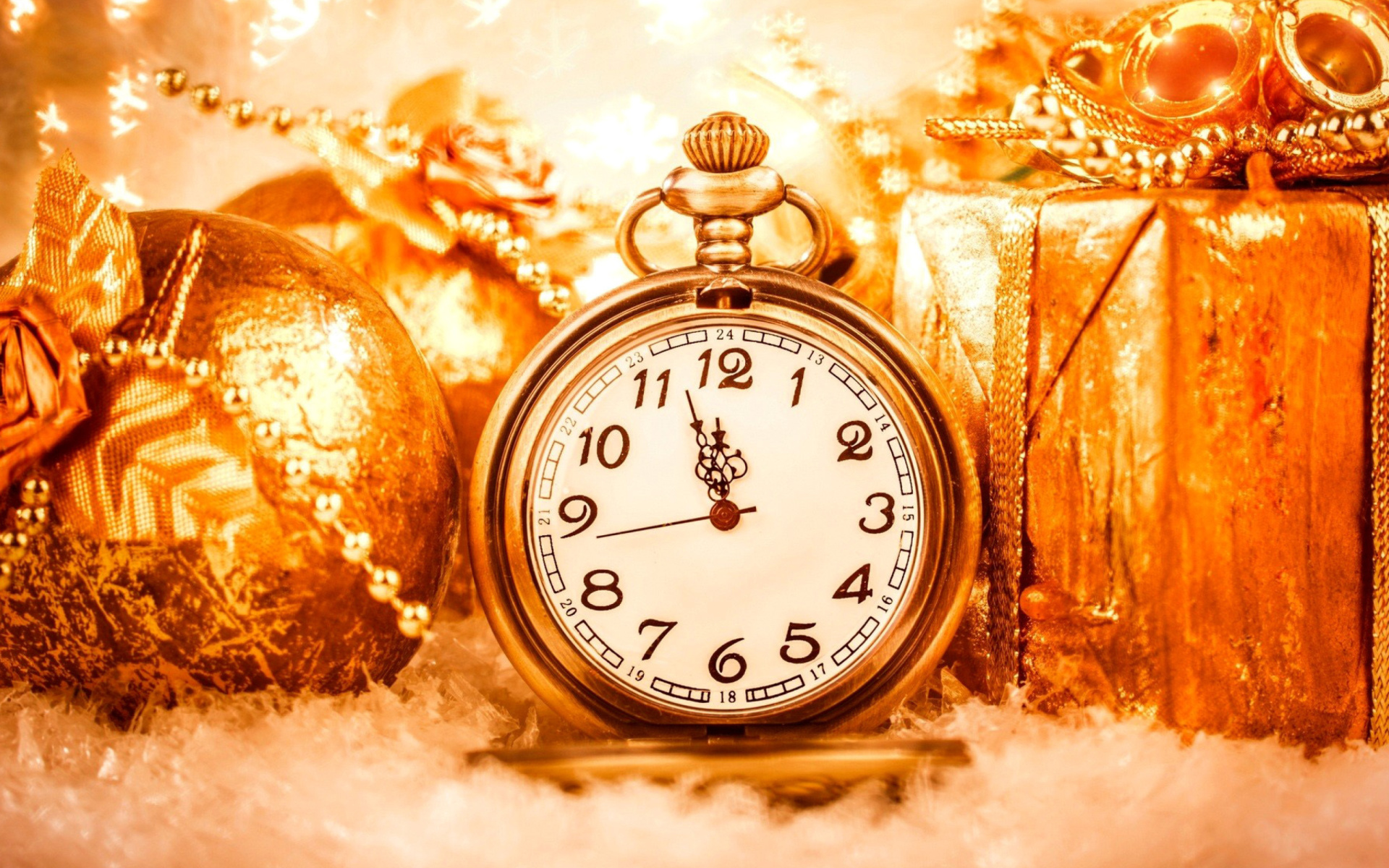 Обои New Year Countdown Timer, Watch 1920x1200