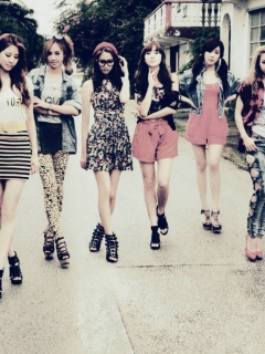 Fondo de pantalla Girls Generation 240x320