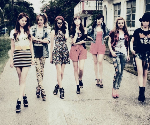 Screenshot №1 pro téma Girls Generation 480x400