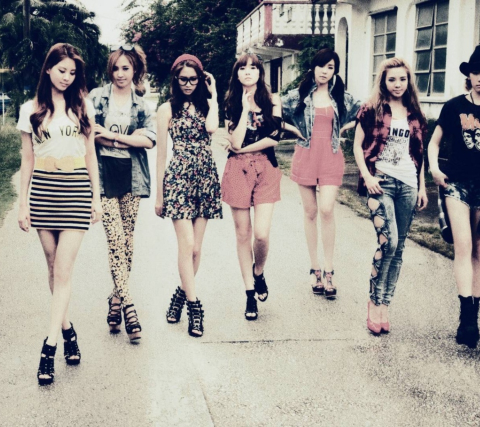 Fondo de pantalla Girls Generation 960x854