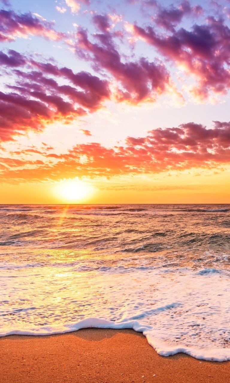 Das Unbelievable sunset Wallpaper 768x1280