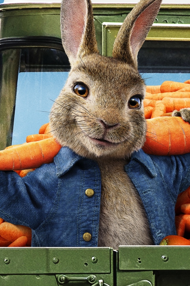 Sfondi Peter Rabbit 2 The Runaway 2020 640x960