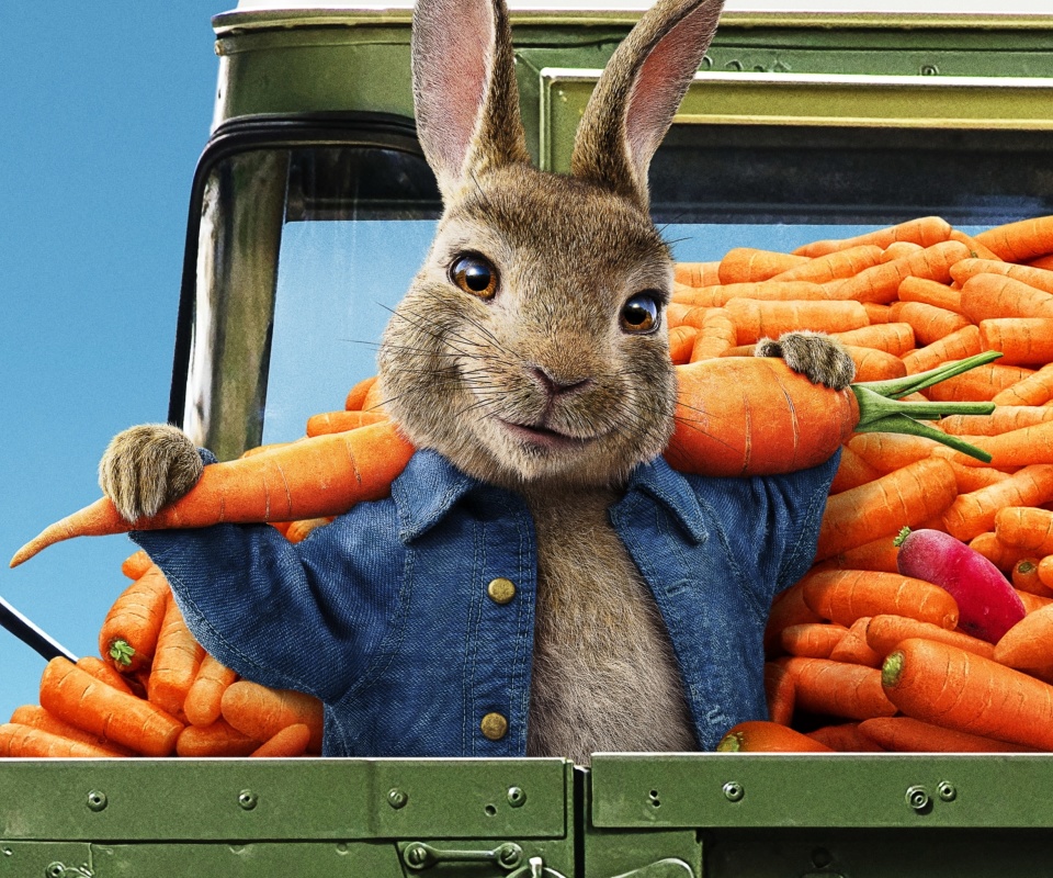 Fondo de pantalla Peter Rabbit 2 The Runaway 2020 960x800