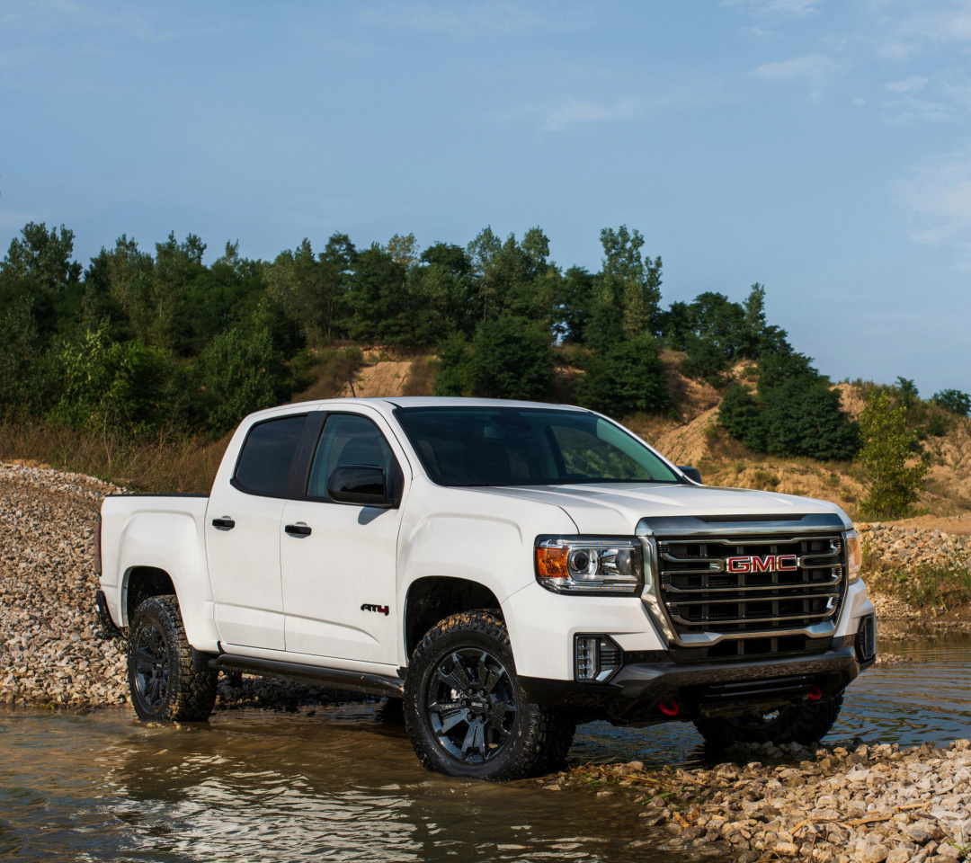 Das 2021 GMC Canyon AT4 Crew Cab Wallpaper 1080x960