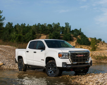 Sfondi 2021 GMC Canyon AT4 Crew Cab 220x176