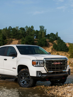 Fondo de pantalla 2021 GMC Canyon AT4 Crew Cab 240x320