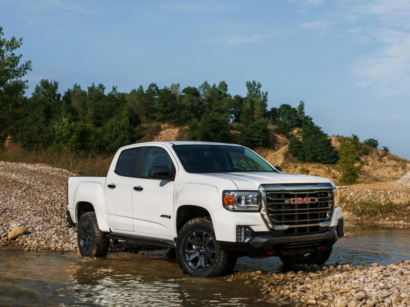 Sfondi 2021 GMC Canyon AT4 Crew Cab 800x600