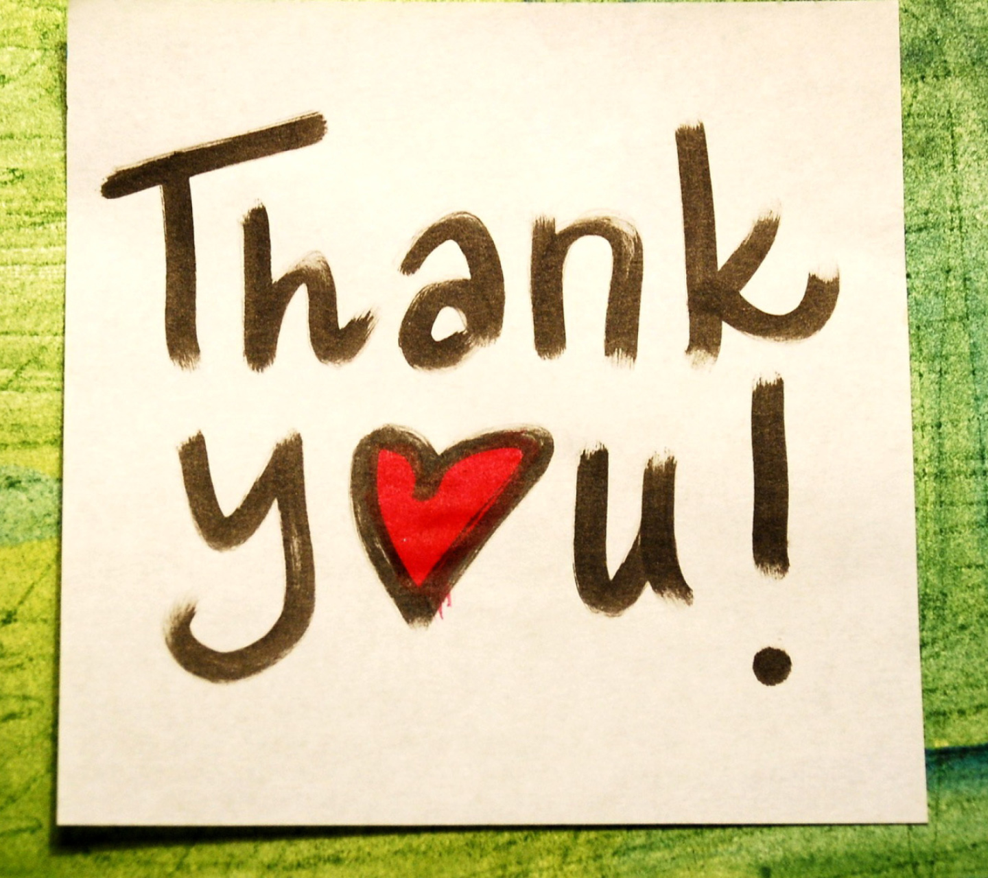 Das Thank You Wallpaper 1440x1280