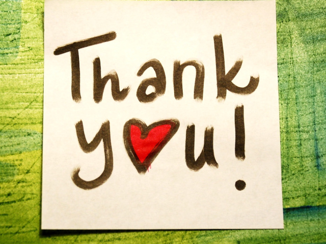 Das Thank You Wallpaper 640x480