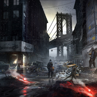 Tom Clancy's The Division Background for Samsung B159 Hero Plus