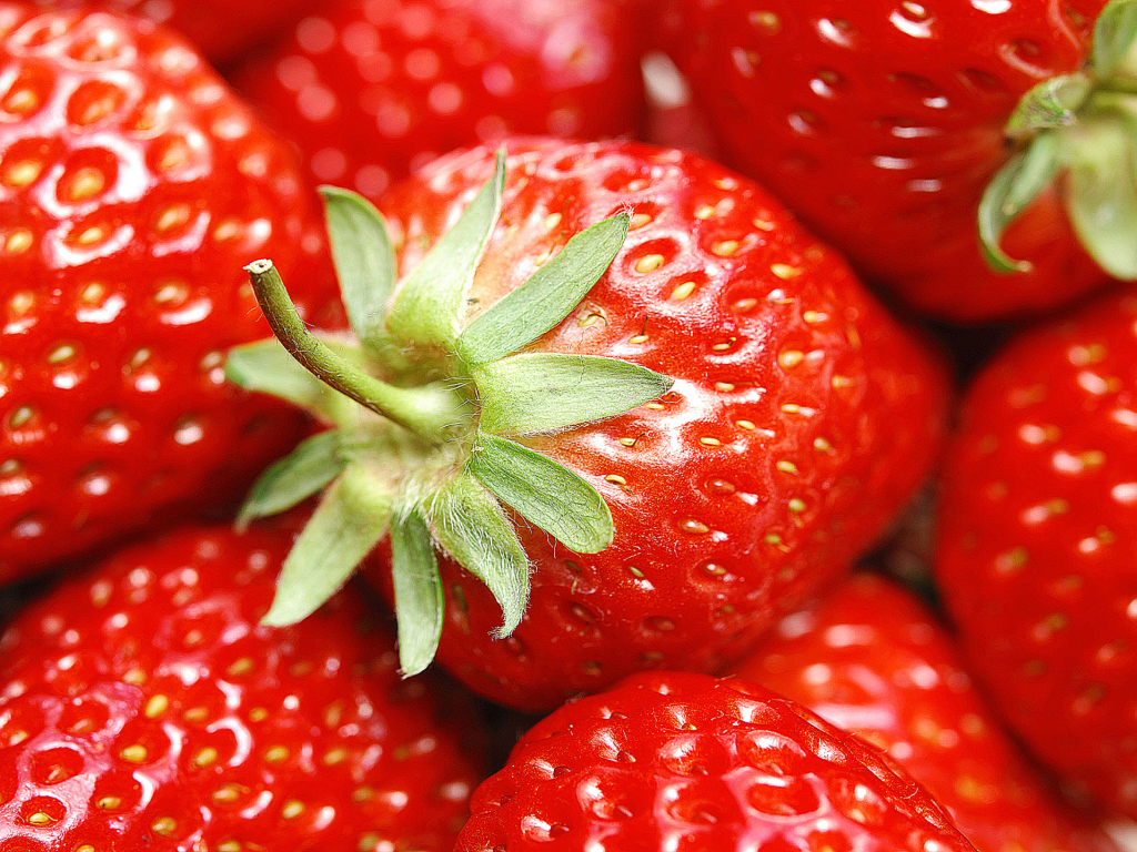 Screenshot №1 pro téma Strawberries 1024x768