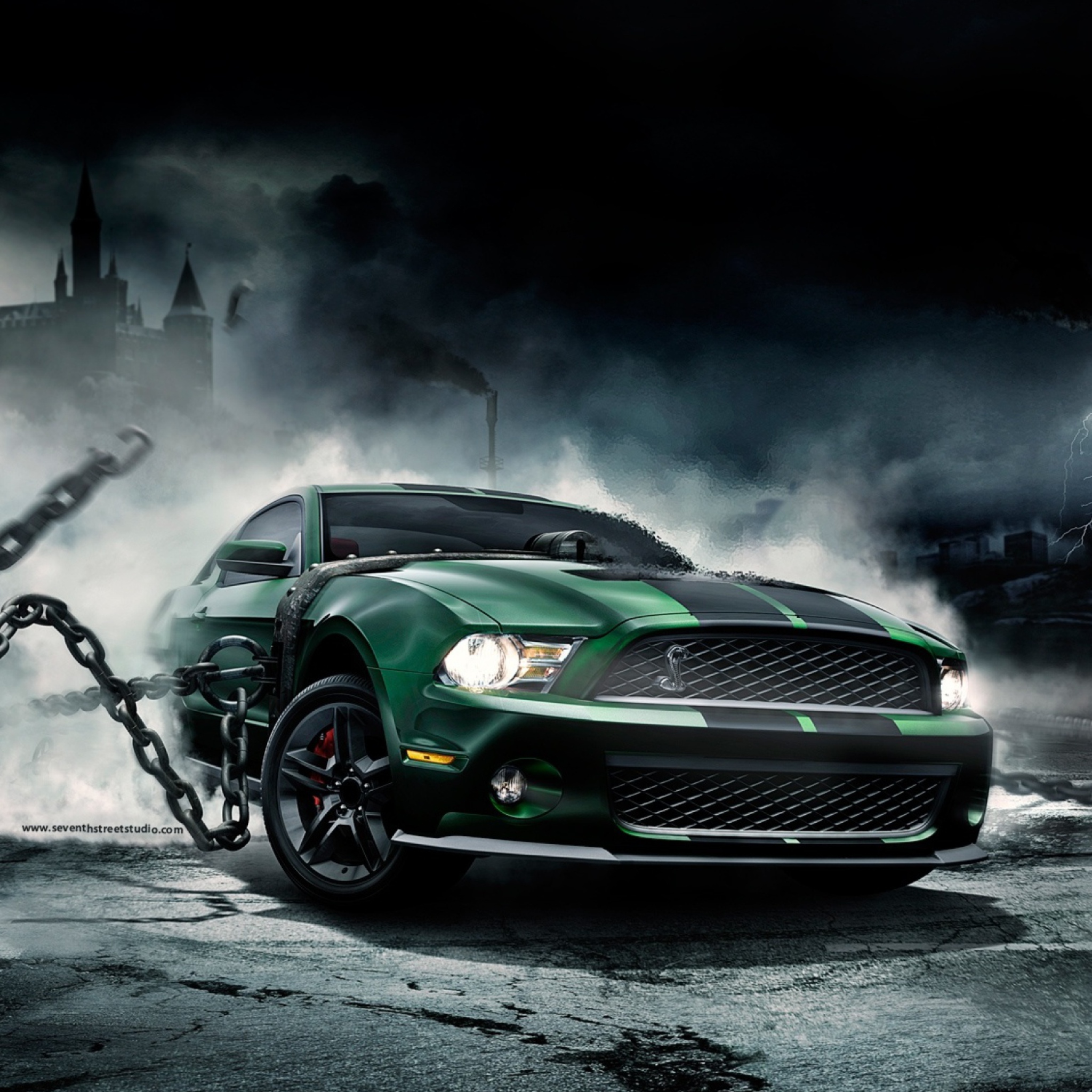 Screenshot №1 pro téma Mustang Shelby 2048x2048