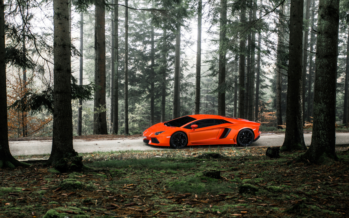 Screenshot №1 pro téma Lamborghini Aventador 1440x900