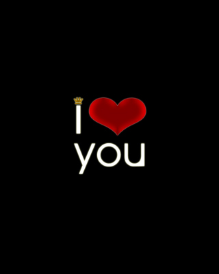 I Love You - Obrázkek zdarma pro iPhone 5S