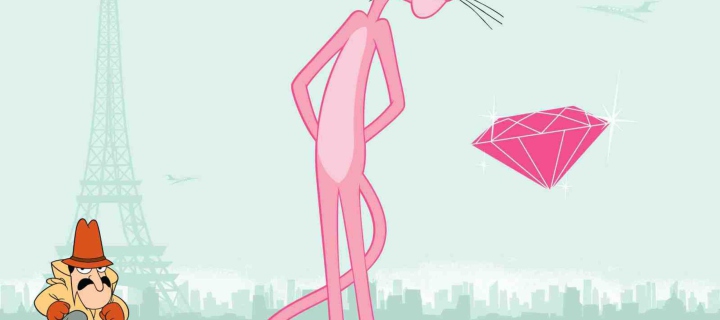 Sfondi Pink Panther 720x320