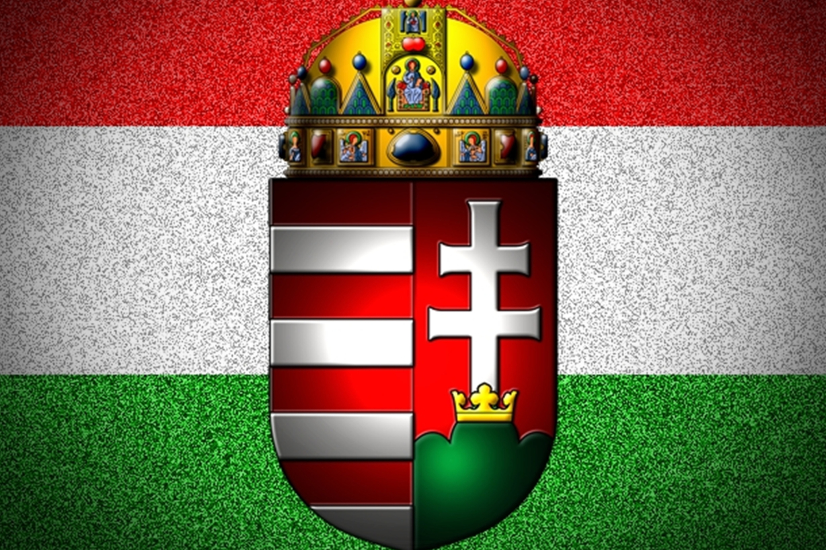 Sfondi Hungary Flag - Magyarország zászlaja 2880x1920