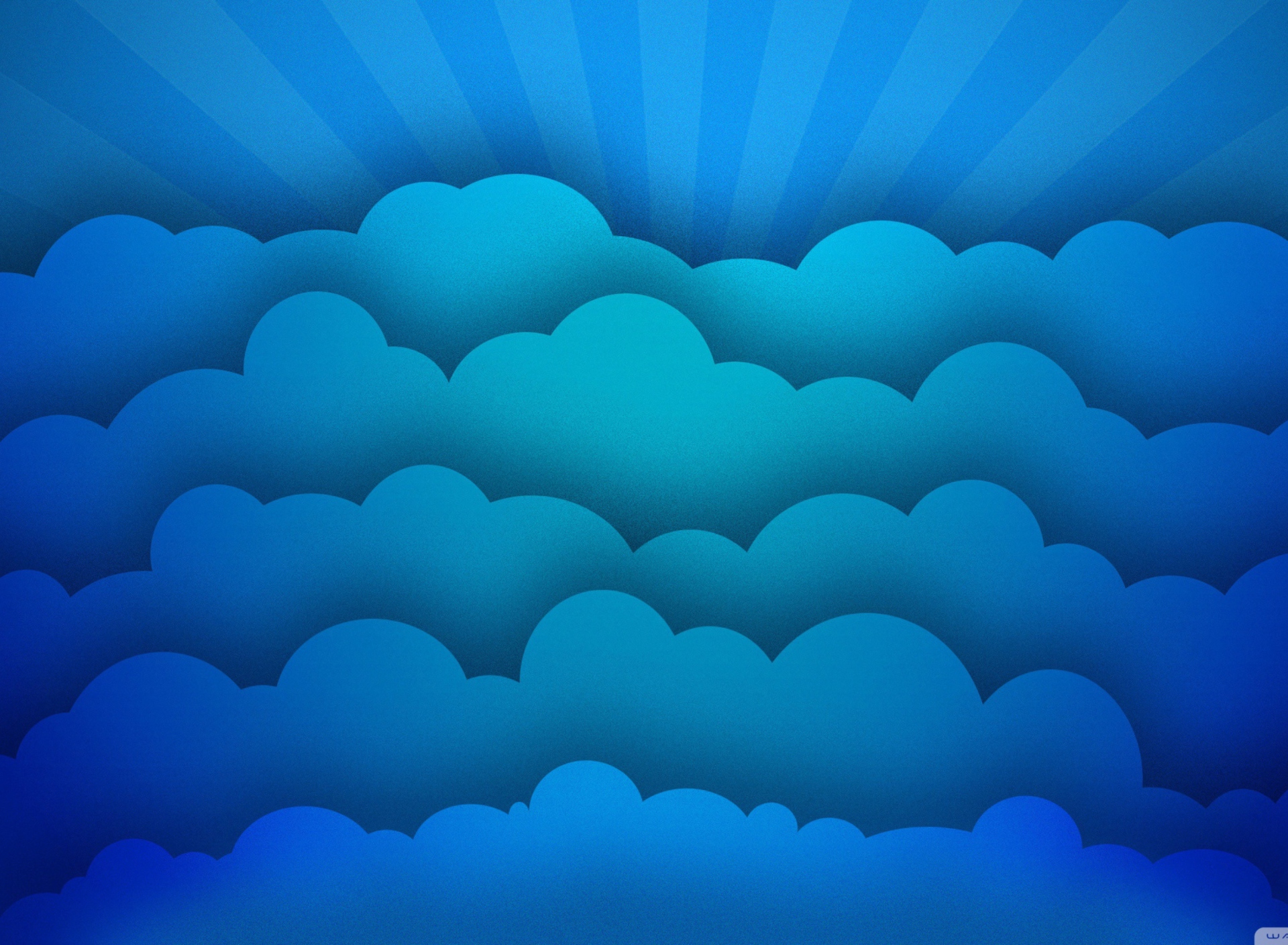Screenshot №1 pro téma Blue Clouds 1920x1408