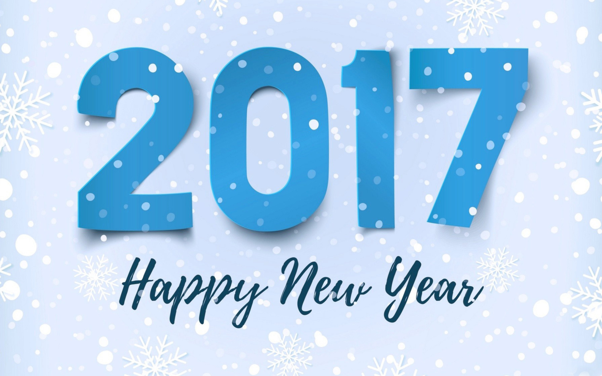 Das Happy New Year 2017 Wallpaper 1920x1200