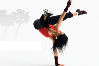 Hip Hop Girl Dance Just do It Background for Android, iPhone and iPad