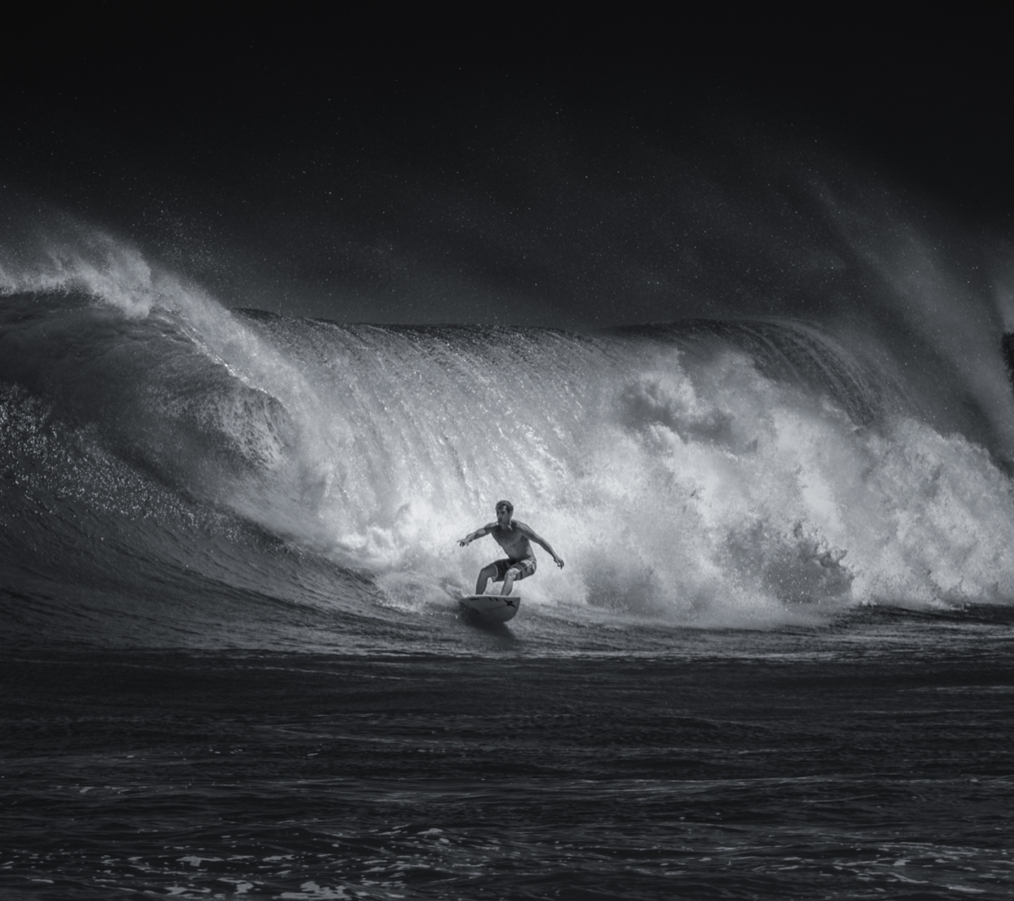 Fondo de pantalla Big Wave Surfing 1440x1280