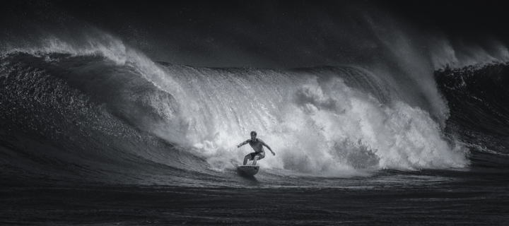 Screenshot №1 pro téma Big Wave Surfing 720x320