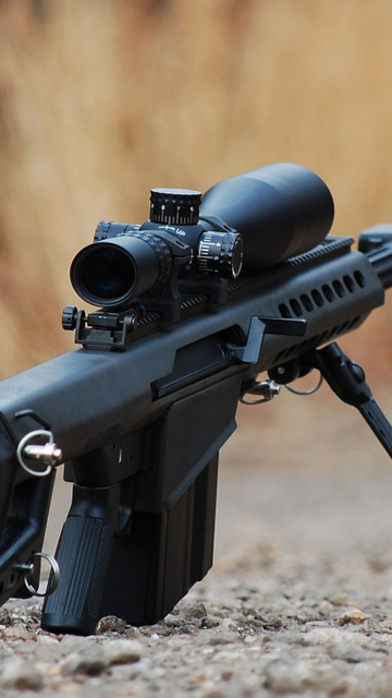 Fondo de pantalla Sniper Rifle 360x640