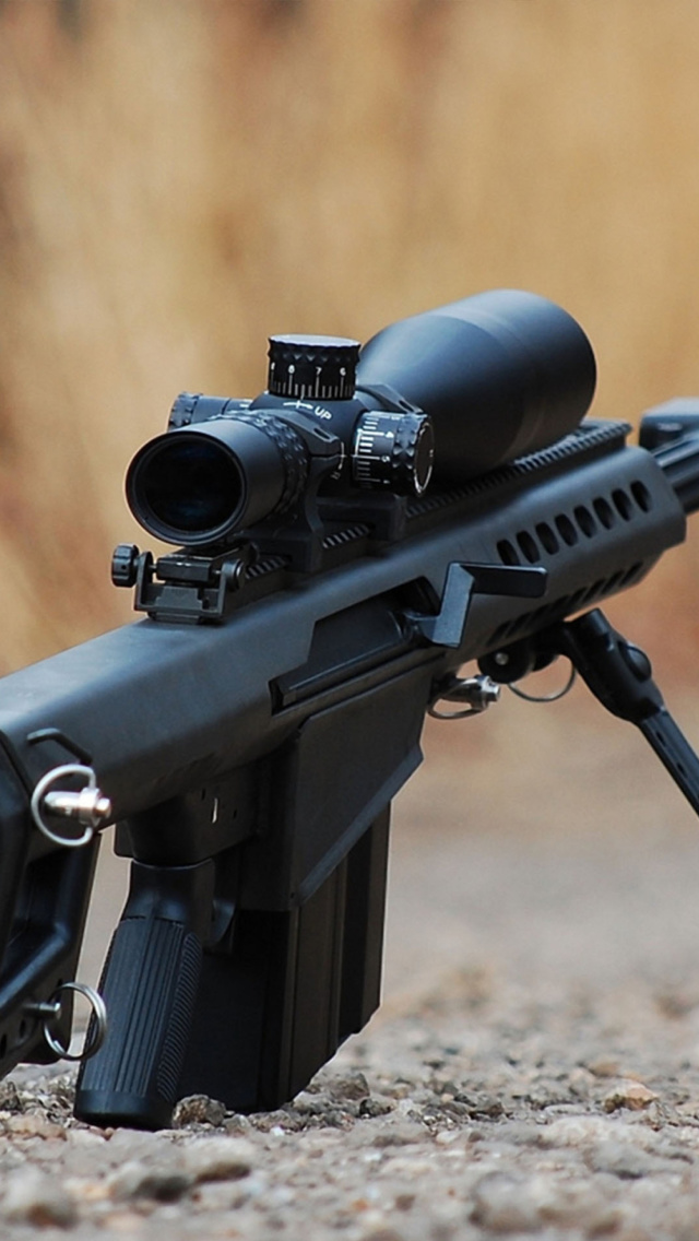 Screenshot №1 pro téma Sniper Rifle 640x1136
