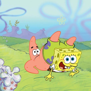 Spongebob And Patrick Star - Obrázkek zdarma pro iPad 3
