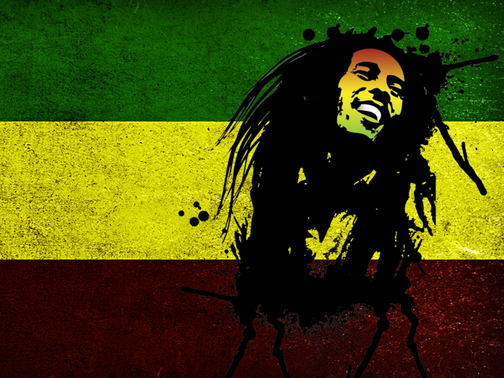 Das Bob Marley Rasta Reggae Culture Wallpaper 1024x768