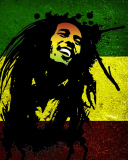 Das Bob Marley Rasta Reggae Culture Wallpaper 128x160