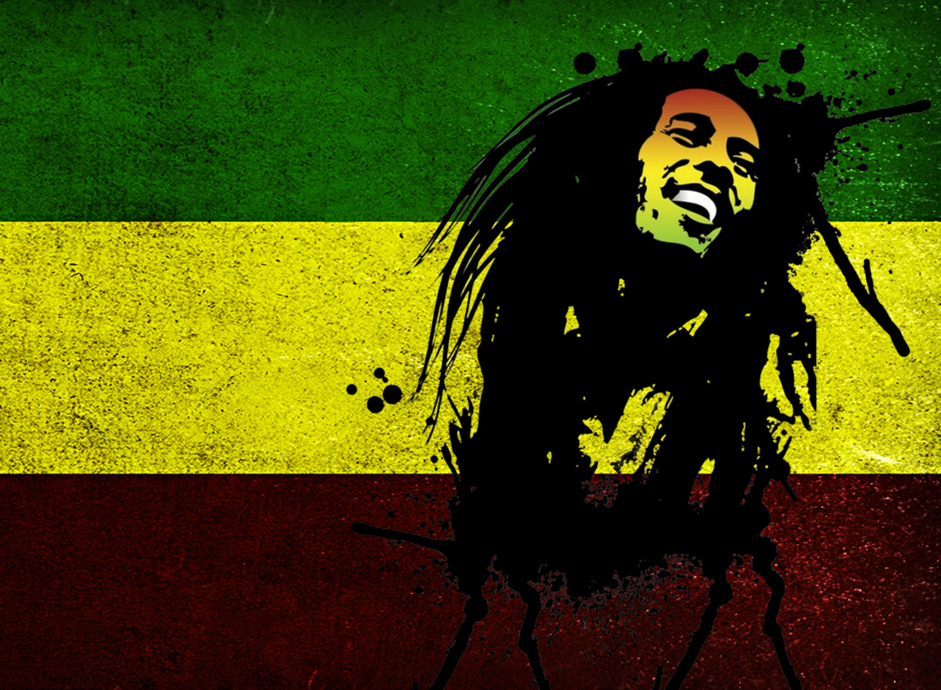Обои Bob Marley Rasta Reggae Culture 1920x1408