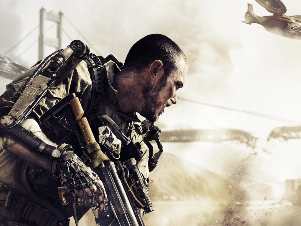 Fondo de pantalla Call Of Duty Advanced Warfare 1024x768