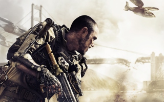 Call Of Duty Advanced Warfare - Obrázkek zdarma pro 480x320