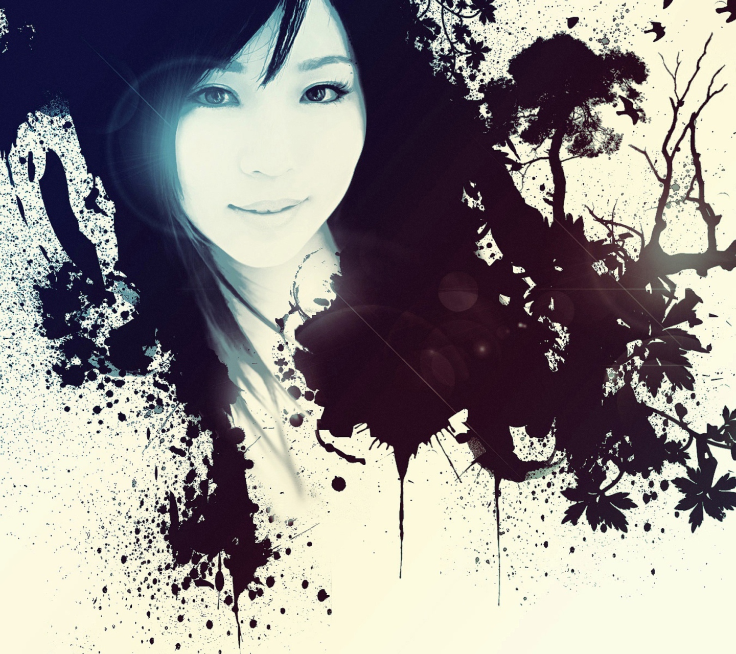 Screenshot №1 pro téma Japanese Girl Art 1440x1280