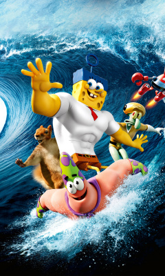 The SpongeBob Movie Sponge Out of Water screenshot #1 240x400
