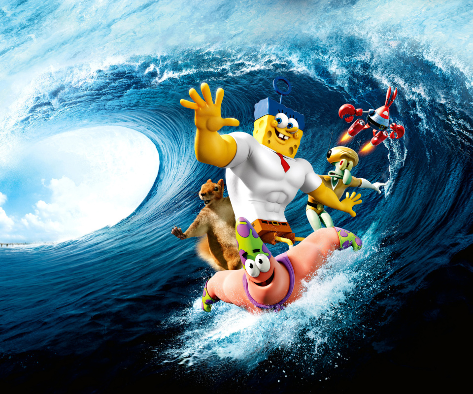 The SpongeBob Movie Sponge Out of Water wallpaper 960x800