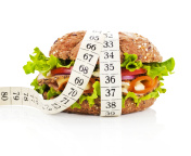 Healthy Diet Burger wallpaper 176x144