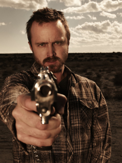 Das Aaron Paul Wallpaper 240x320