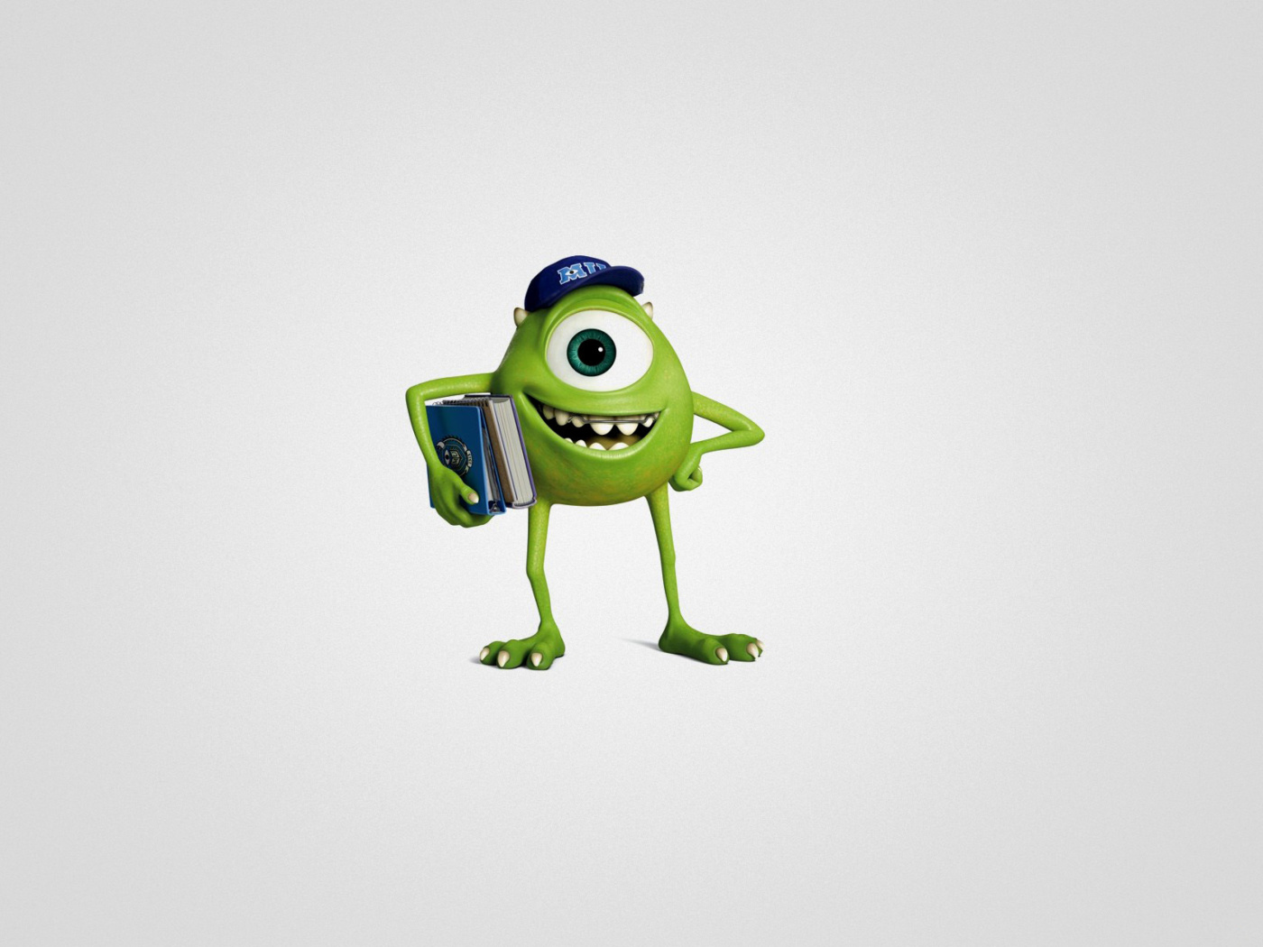 Fondo de pantalla Monsters University, Mike Wazowski 1400x1050