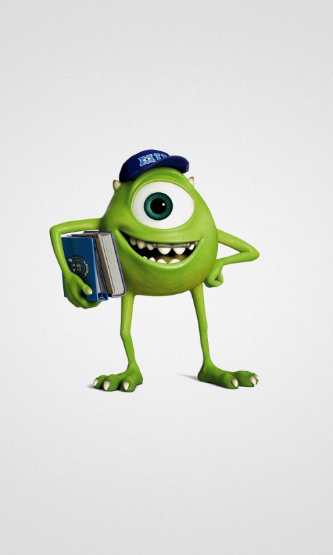 Screenshot №1 pro téma Monsters University, Mike Wazowski 480x800