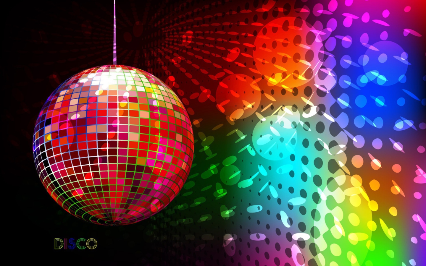 Screenshot №1 pro téma Disco Ball 1440x900
