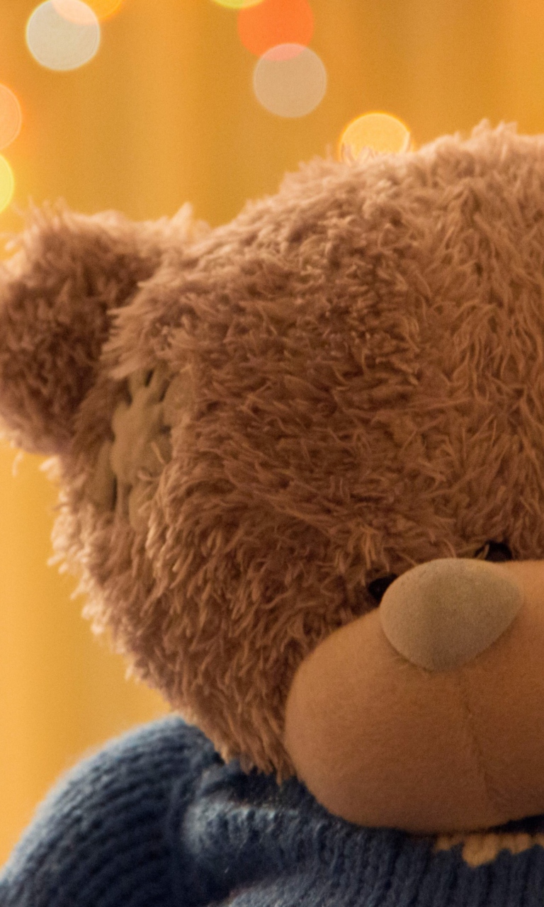 Fondo de pantalla Cute Teddy Bear 768x1280