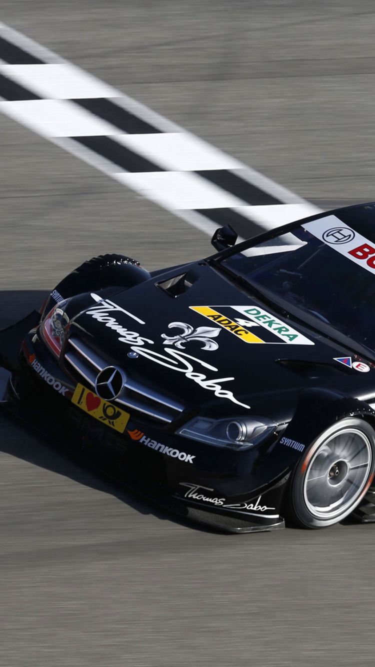 Mercedes AMG C 63 DTM wallpaper 750x1334