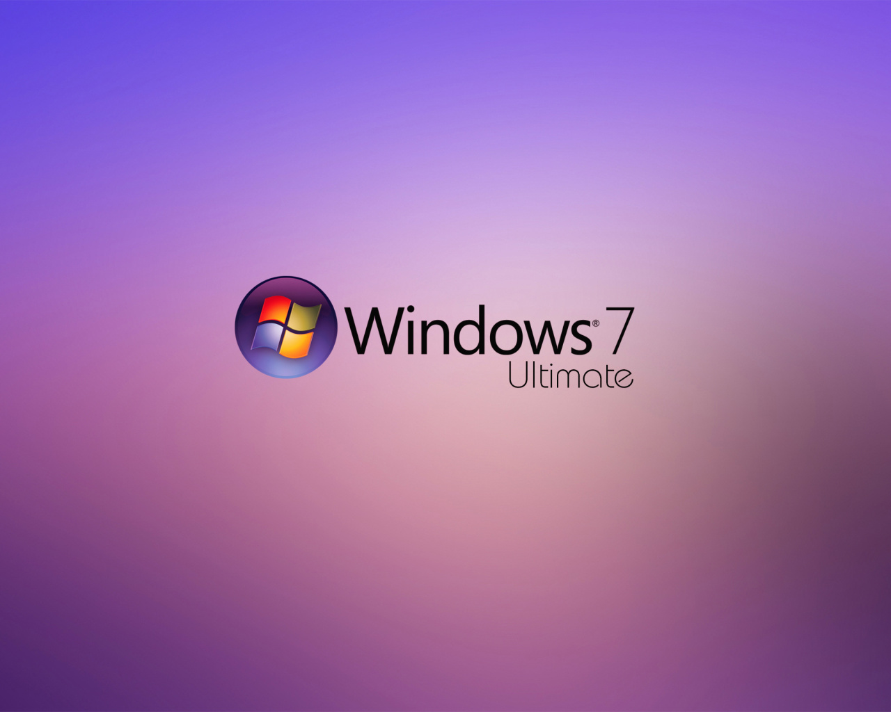 Fondo de pantalla Windows 7 Ultimate 1280x1024