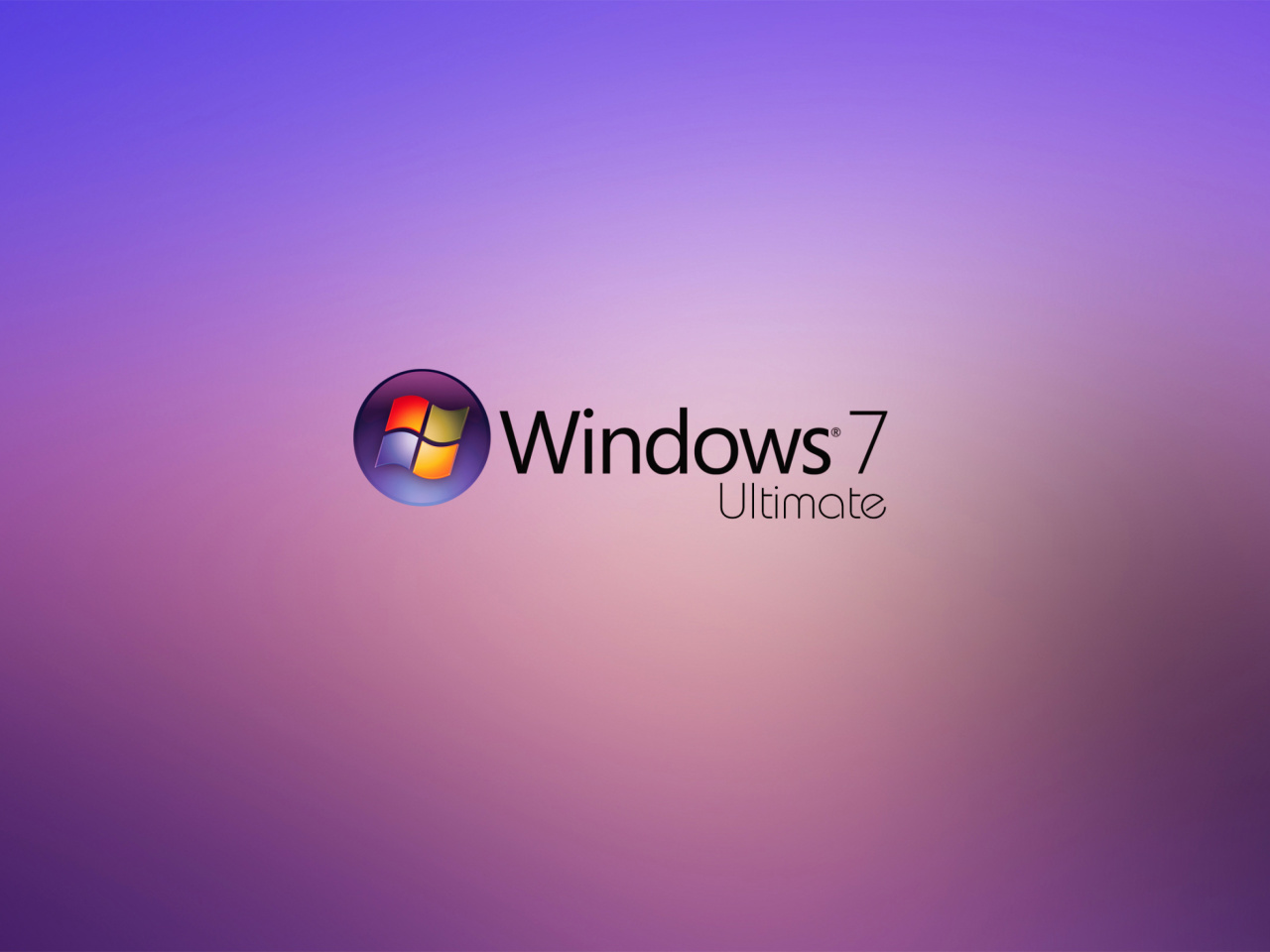 Windows 7 Ultimate wallpaper 1280x960