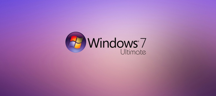 Das Windows 7 Ultimate Wallpaper 720x320