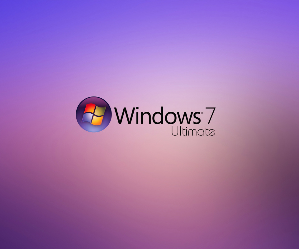 Das Windows 7 Ultimate Wallpaper 960x800