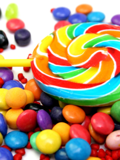 Colorful Candies wallpaper 240x320